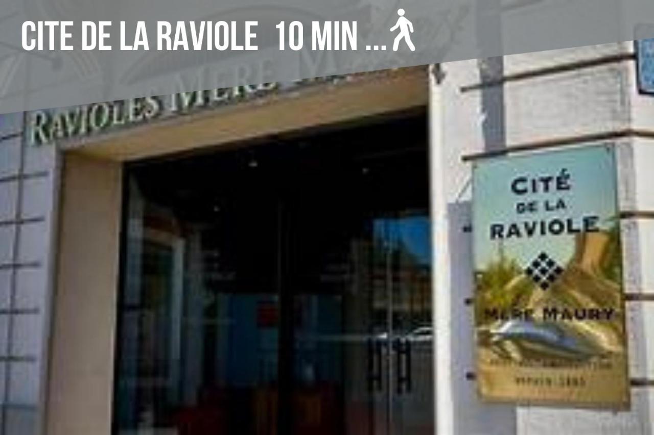 Le Bouquiniste, Centre Historique, Fibre, Ess, Rez-De-Chaussee, Bedinshop 伊泽尔河畔的罗曼 外观 照片
