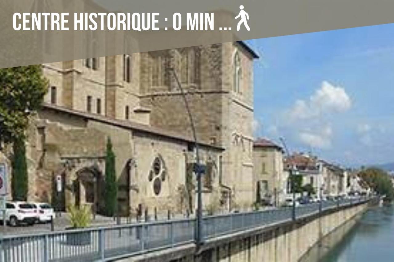 Le Bouquiniste, Centre Historique, Fibre, Ess, Rez-De-Chaussee, Bedinshop 伊泽尔河畔的罗曼 外观 照片